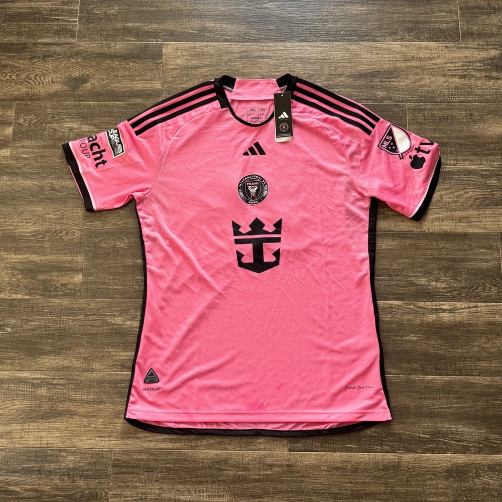 BRAND NEW NWT MLS international soccer Lionel Messi Miami Jersey Adidas 2XL